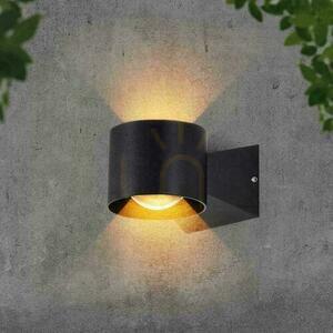 V-TAC 5W Wall Mounted Wall lamp Top Down Black IP65 VT-1179 3000K 465lm small 10