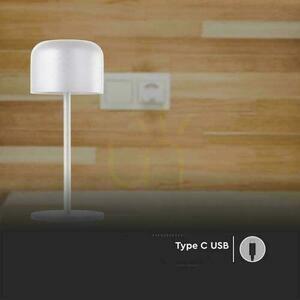 Rechargeable V-TAC VT-1181 LED Table Lamp, 1.5 W, White, 21 cm, 2700–5700 K small 4