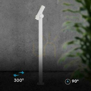 V-TAC 4W LED Garden Pole 100CM White IP44 VT-1187 3000K 390lm. 4 V-TAC 4W LED Garden Pole 100CM White IP44 VT-1187 3000K 390lm. small 4