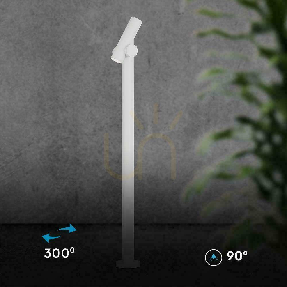 Show V-TAC 4W LED Garden Pole 100CM White IP44 VT-1187 3000K 390lm. V-TAC 4W LED Garden Pole 100CM White IP44 VT-1187 3000K 390lm.