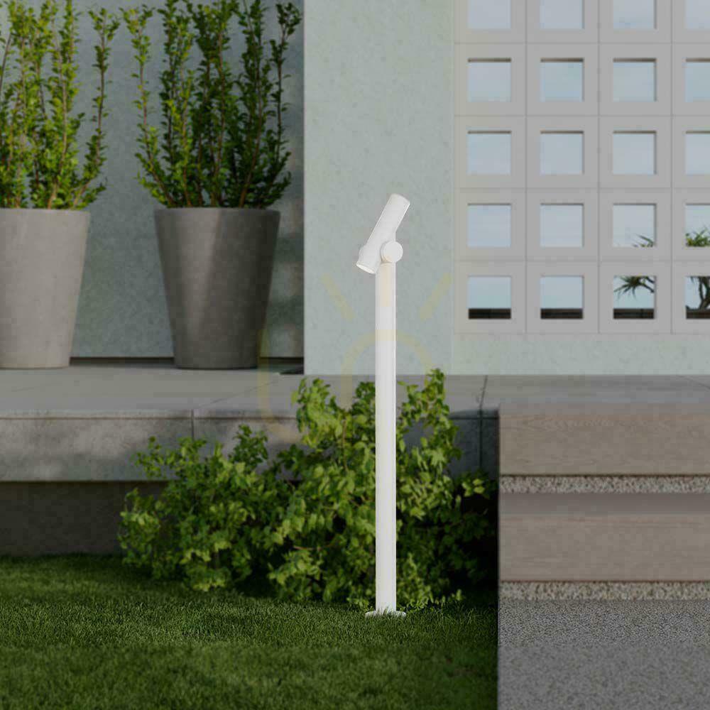 View V-TAC 4W LED Garden Pole 100CM White IP44 VT-1187 3000K 390lm. V-TAC 4W LED Garden Pole 100CM White IP44 VT-1187 3000K 390lm.
