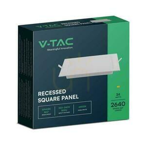 V-TAC Recessed LED Panel Premium Downlight 24W Square 300x300 VT-61024 6500K 2640lm. 4 V-TAC Recessed LED Panel Premium Downlight 24W Square 300x300 VT-61024 6500K 2640lm. small 4