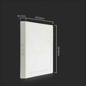 V-TAC Surface Mounted LED Panel Premium Downlight 6W Square 120x120 VT-60006 3000K 660lm. 3 V-TAC Surface Mounted LED Panel Premium Downlight 6W Square 120x120 VT-60006 3000K 660lm. small 3