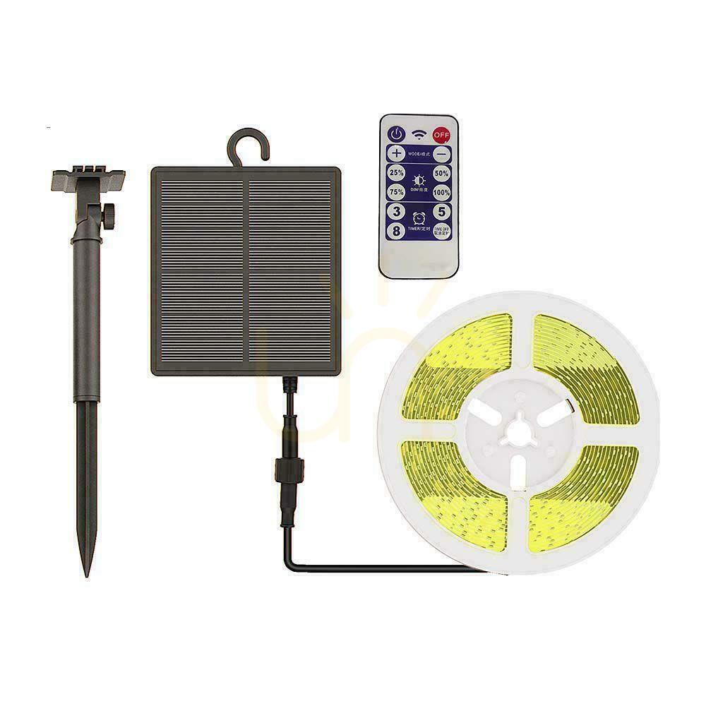 Display V-TAC LED Tape Solar Power 5mb Pilot IP67 VT-2835 3000K 120lm V-TAC LED Tape Solar Power 5mb Pilot IP67 VT-2835 3000K 120lm
