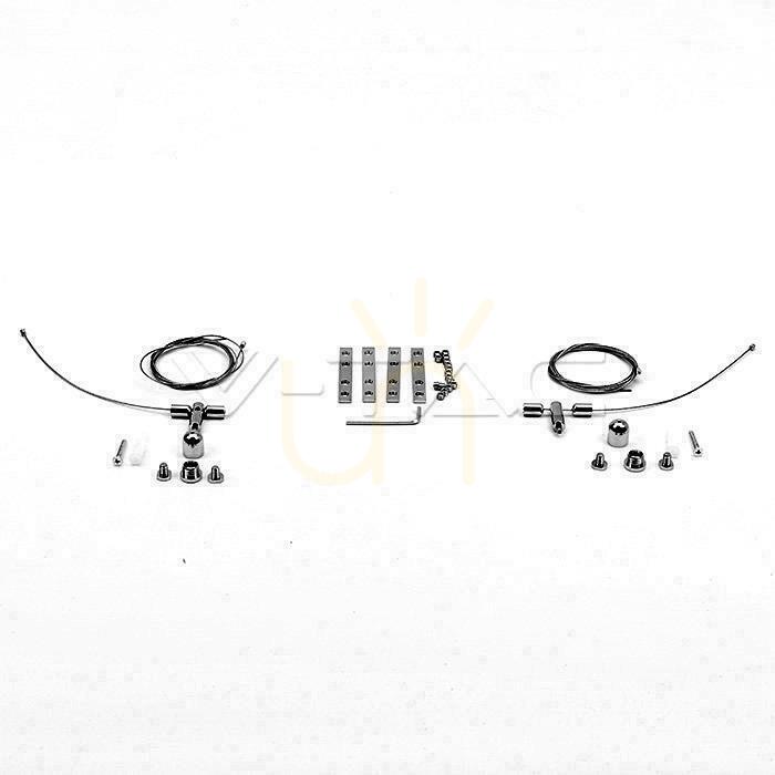 Display V-TAC LED Linear SAMSUNG CHIP 60W Top Down Connectable Pendant Silver 120cm VT-7-60-S 4000K 6000lm 5 Years Warranty V-TAC LED Linear SAMSUNG CHIP 60W Top Down Connectable Pendant Silver 120cm VT-7-60-S 4000K 6000lm 5 Years Warranty