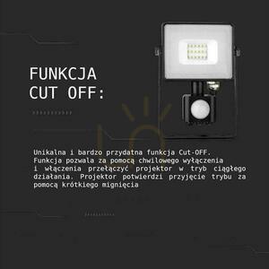 V-TAC LED Projector 10W SAMSUNG CHIP Motion Sensor Cut-OFF Function Black VT-10-S-B 4000K 800lm 5 Years Warranty 7 V-TAC LED Projector 10W SAMSUNG CHIP Motion Sensor Cut-OFF Function Black VT-10-S-B 4000K 800lm 5 Years Warranty small 7