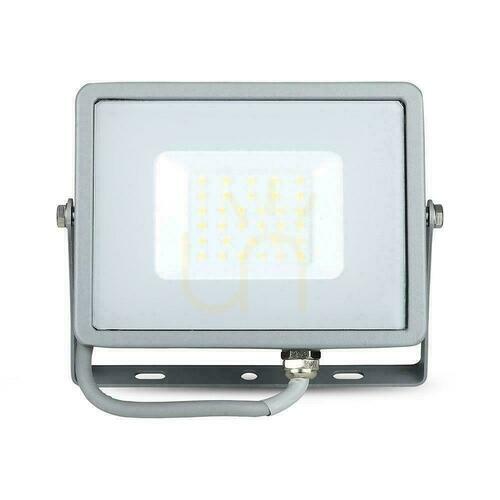 Check V-TAC LED Projector 30W SAMSUNG CHIP Grey VT-30-G 6400K 2400lm 5 Years Warranty