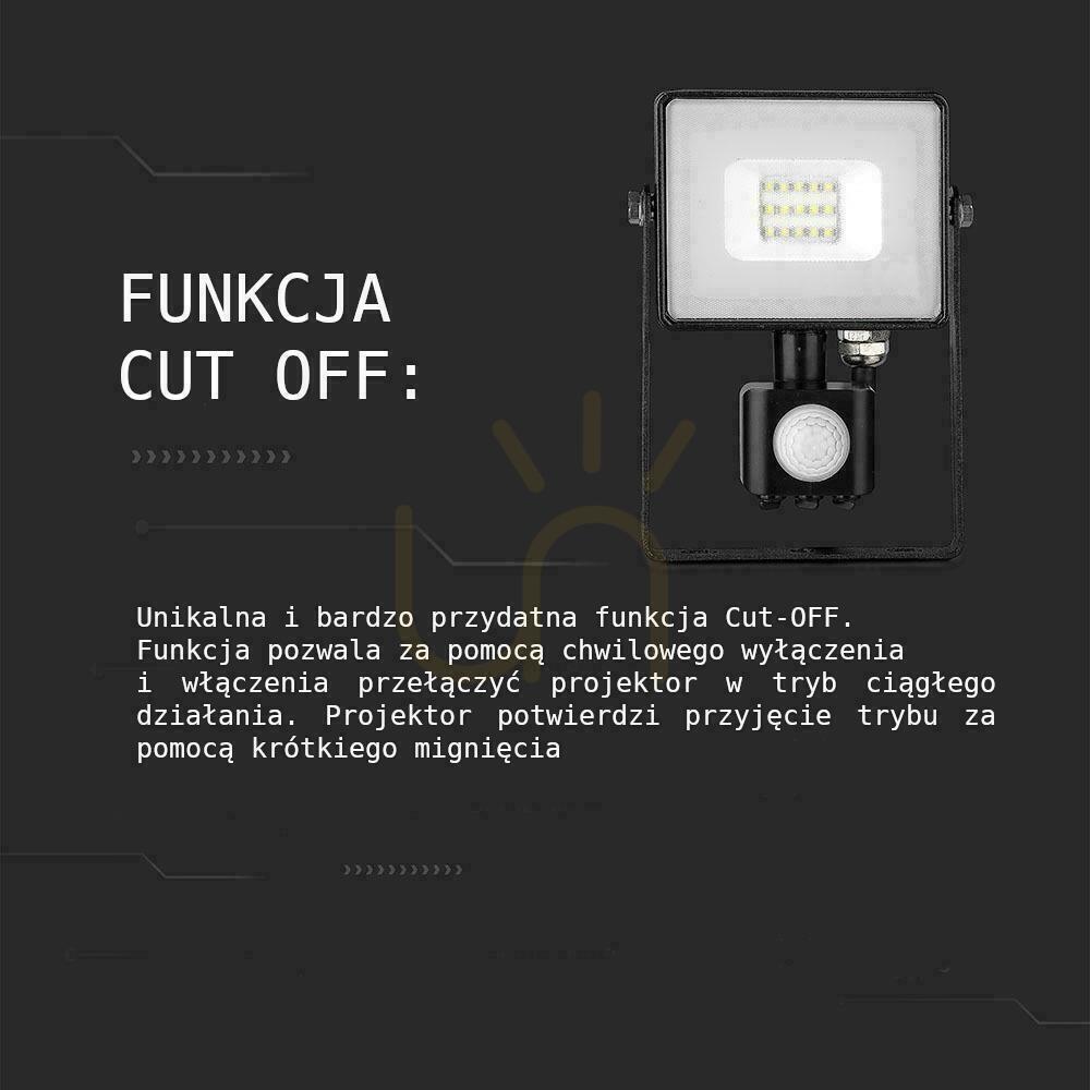 Preview V-TAC 30W LED Projector SAMSUNG CHIP Motion Sensor Cut-OFF Function White VT-30-S-W 6400K 2400lm 5 Years Warranty V-TAC 30W LED Projector SAMSUNG CHIP Motion Sensor Cut-OFF Function White VT-30-S-W 6400K 2400lm 5 Years Warranty