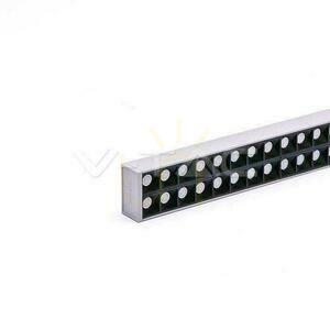 V-TAC LED Linear SAMSUNG CHIP 60W Top Down Pendant Dimmable UGR6 Grey VT-7-61-S 4000K 6600lm 5 Years Warranty small 7