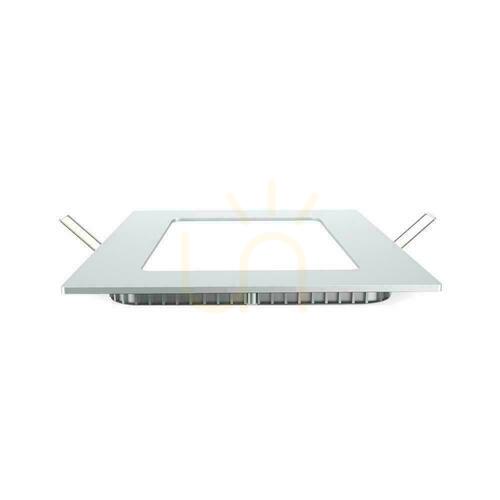 Check Premium V-TAC 6W LED panel SAMSUNG CHIP Square 120x120x12mm VT-606SQ 3000K 420lm 5 Years Warranty
