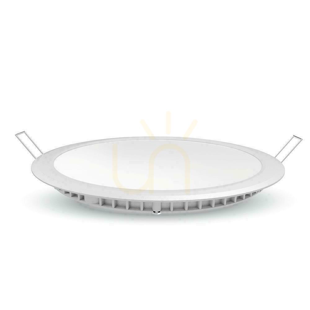 View Premium V-TAC 24W LED SAMSUNG CHIP Panel Round 300x12mm VT-624RD 3000K 2000lm 5 Years Warranty Premium V-TAC 24W LED SAMSUNG CHIP Panel Round 300x12mm VT-624RD 3000K 2000lm 5 Years Warranty