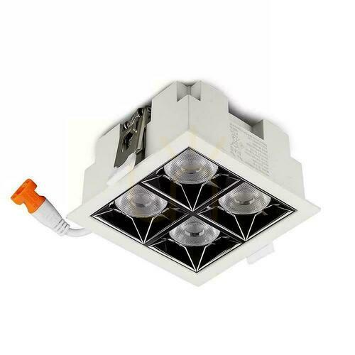 Check V-TAC Downlight SAMSUNG CHIP 16W UGR19 CRI90+ 12st VT-2-16 5700K 1280lm 5 Year Warranty luminaire