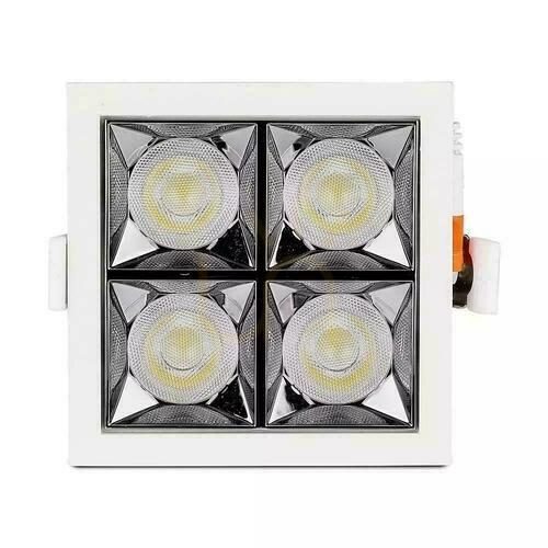 Check V-TAC Downlight SAMSUNG CHIP 16W UGR19 CRI90+ 12st VT-2-16 2700K 1280lm 5 Year Warranty luminaire