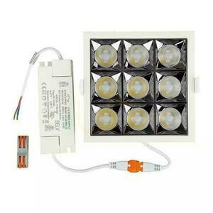 V-TAC downlight SAMSUNG CHIP 36W UGR19 CRI90+ 12st VT-2-36 5700K 2880lm 5 Years Warranty small 5