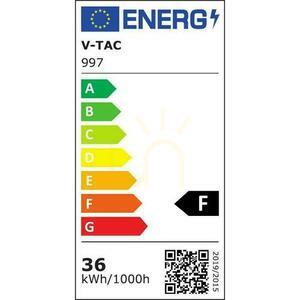 V-TAC VT-2-36-1 SAMSUNG CHIP downlight 36 W, 2880 lm, 5700 K, CRI 90+, UGR19, 38° beam, 5-year warranty small 9