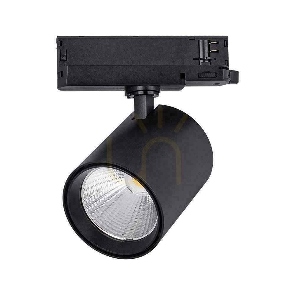 3F V-TAC busbar luminaire 35W 30st Black VT-4235 4000K 3000lm 3 Years Warranty