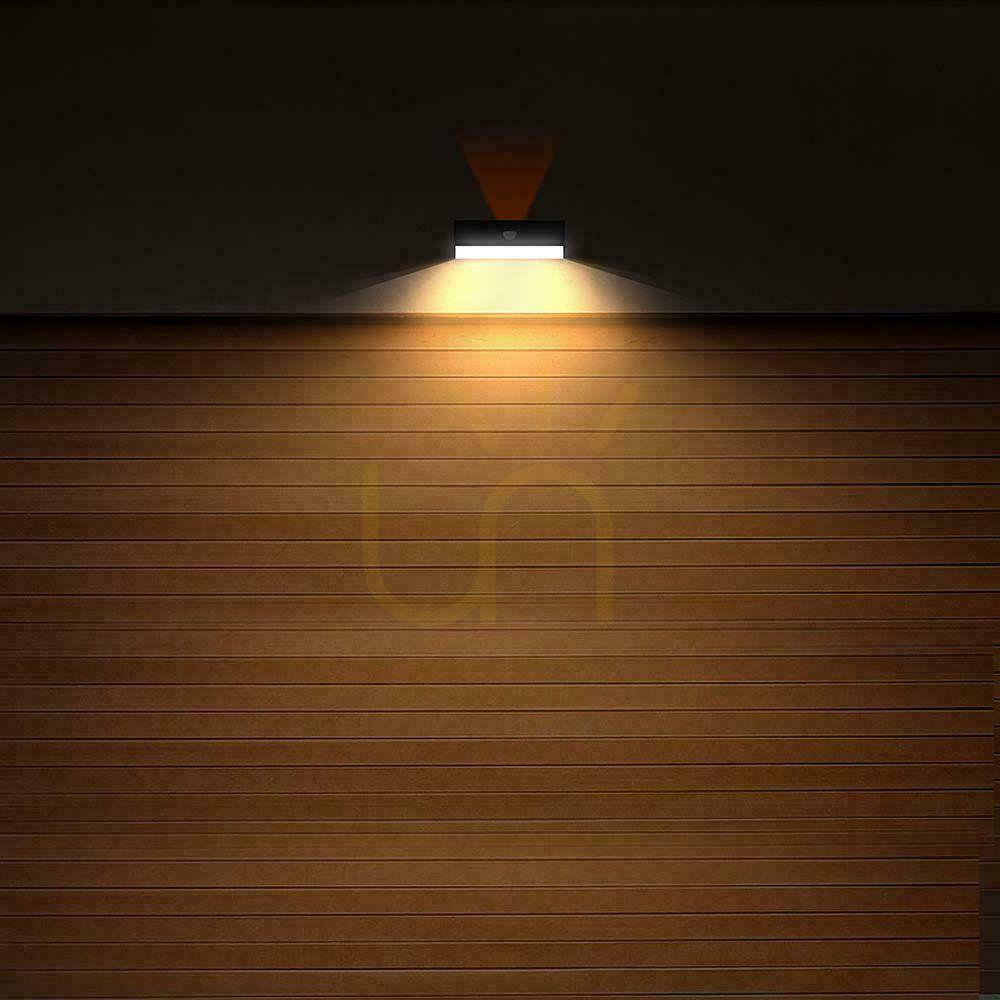 Display Solar V-TAC 3W CCT Motion Sensor Garden Wall lamp Black VT-403 3000K-4000K 350lm. Solar V-TAC 3W CCT Motion Sensor Garden Wall lamp Black VT-403 3000K-4000K 350lm.