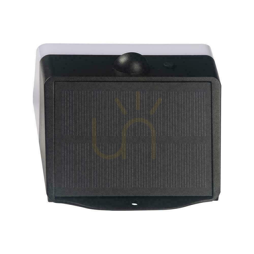 Show V-TAC 2W Solar Wall Mounted Garden Wall lamp VT-422 4000K 200lm Motion Sensor V-TAC 2W Solar Wall Mounted Garden Wall lamp VT-422 4000K 200lm Motion Sensor