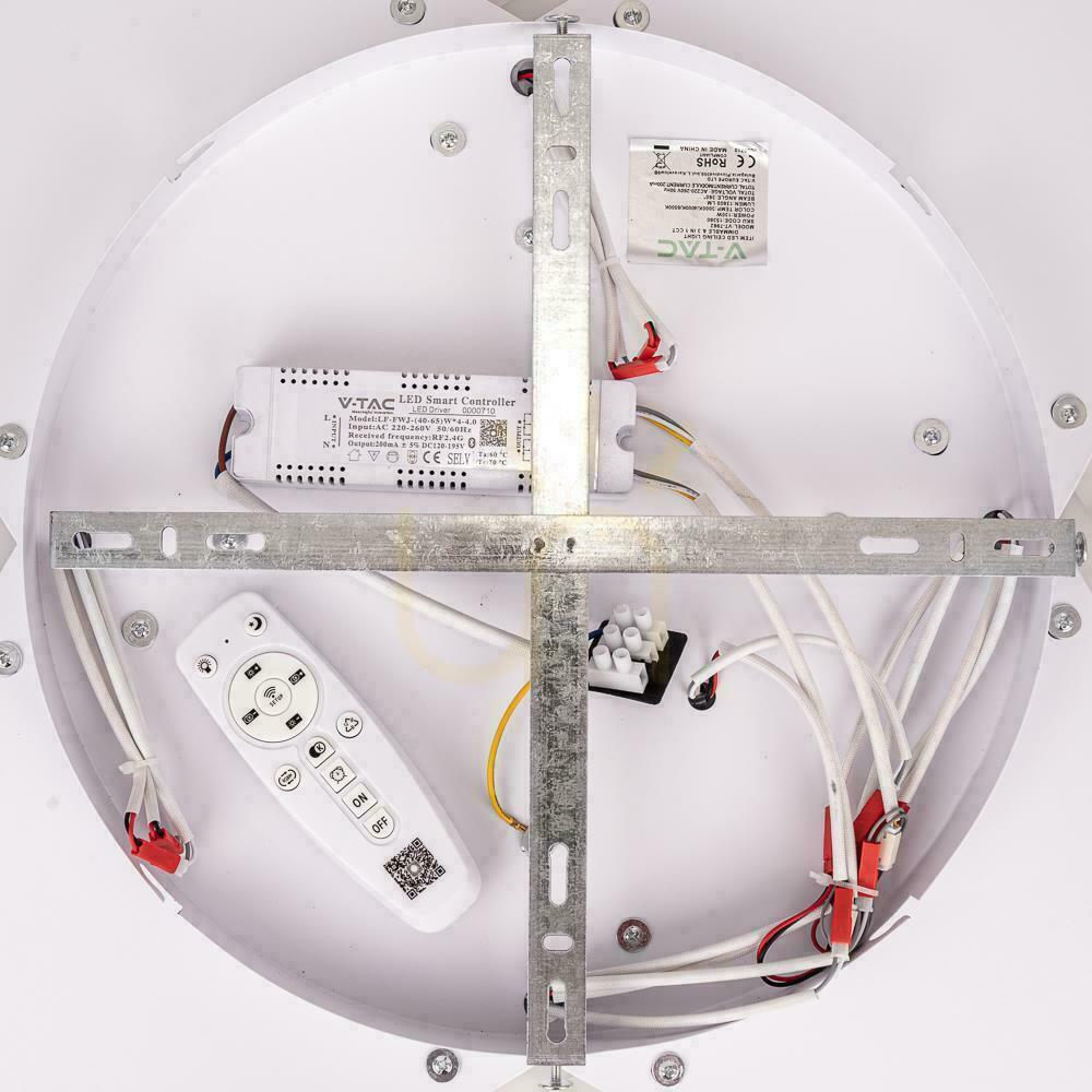 Preview V-TAC 130W LED CCT Pilot VT-7962 3000K-6500K 13600lm ceiling luminaire. V-TAC 130W LED CCT Pilot VT-7962 3000K-6500K 13600lm ceiling luminaire.