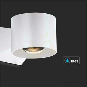 V-TAC 5W Wall-mounted Wall lamp Top Down White IP65 VT-1179 3000K 465lm small 6