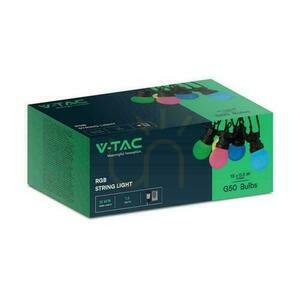 V-TAC Garden Girland (string) LED 13mb 15x0.5W IP44 VT-713S RGB 30lm small 3
