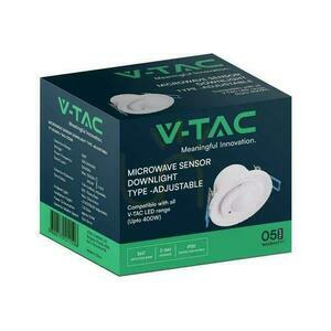 Microwave Motion Sensor V-TAC Ceiling Concealed 360st fi80 1200W White VT-80360 5 Years Warranty small 5