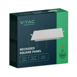 V-TAC Recessed LED Panel Premium Downlight 18W Square 220x220 VT-61018 4000K 1980lm. 4 V-TAC Recessed LED Panel Premium Downlight 18W Square 220x220 VT-61018 4000K 1980lm. small 4