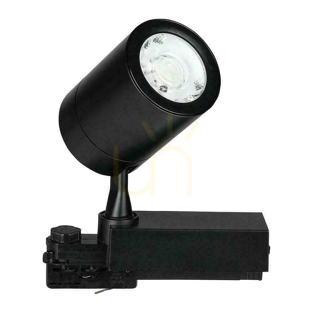 View 3F V-TAC busbar luminaire 35W 10st Black VT-4536 3000K 3000lm 3F V-TAC busbar luminaire 35W 10st Black VT-4536 3000K 3000lm