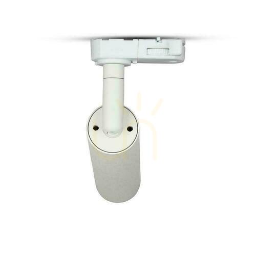 Check V-TAC VT-407 LED Track Spotlight, 3-Phase, 7 W, 4000 K, 700 lm, White