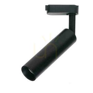 V-TAC VT-407 three-phase track spotlight, black, LED 7W 5000K 700 lm small 0