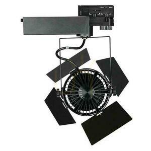 V-TAC 33W LED SAMSUNG CHIP CRI90+ Black VT-433 3000K 3000lm 5 Year Warranty Rail System 3F luminaire. small 4
