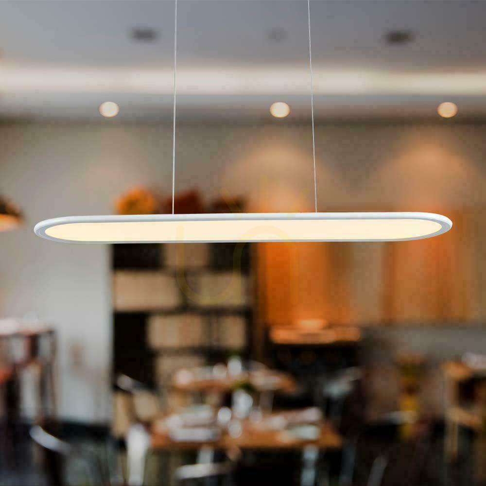 Show V-TAC 24W LED Pendant Luminaire White VT-7821 4000K 3000lm V-TAC 24W LED Pendant Luminaire White VT-7821 4000K 3000lm