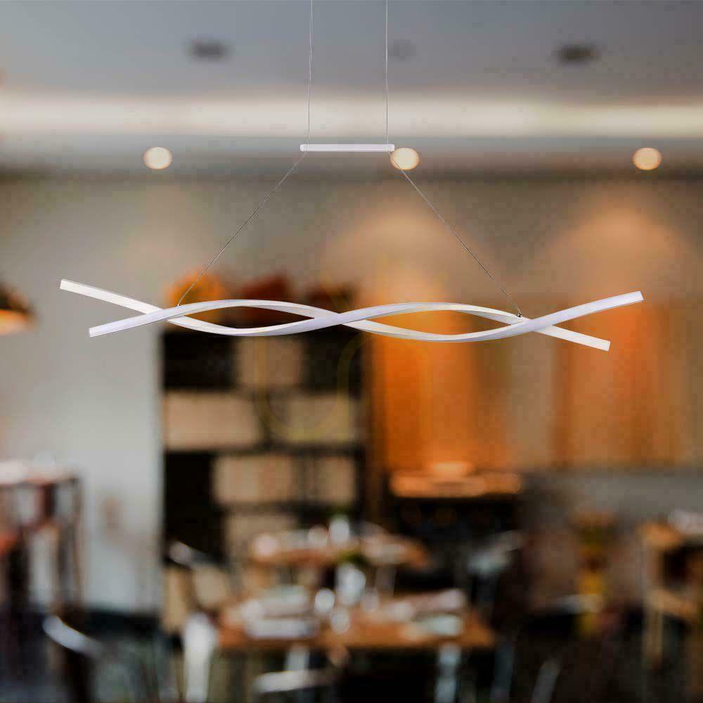 Show V-TAC 30W LED Pendant Luminaire Black VT-7822 3000K 3450lm V-TAC 30W LED Pendant Luminaire Black VT-7822 3000K 3450lm