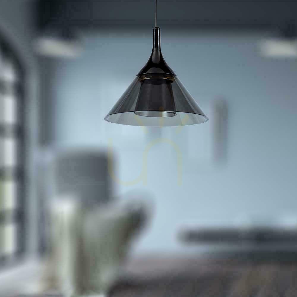 Display V-TAC 9W LED Pendant Luminaire Black VT-7831 4000K 1000lm V-TAC 9W LED Pendant Luminaire Black VT-7831 4000K 1000lm