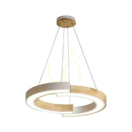 Check V-TAC pendant luminaire 12W LED Wood VT-7828 3000K 4000lm