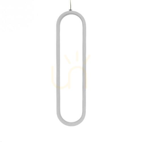Check V-TAC VT-7829 White LED Pendant Light, 13 W, 4000 K, 1500 lm, 40 cm