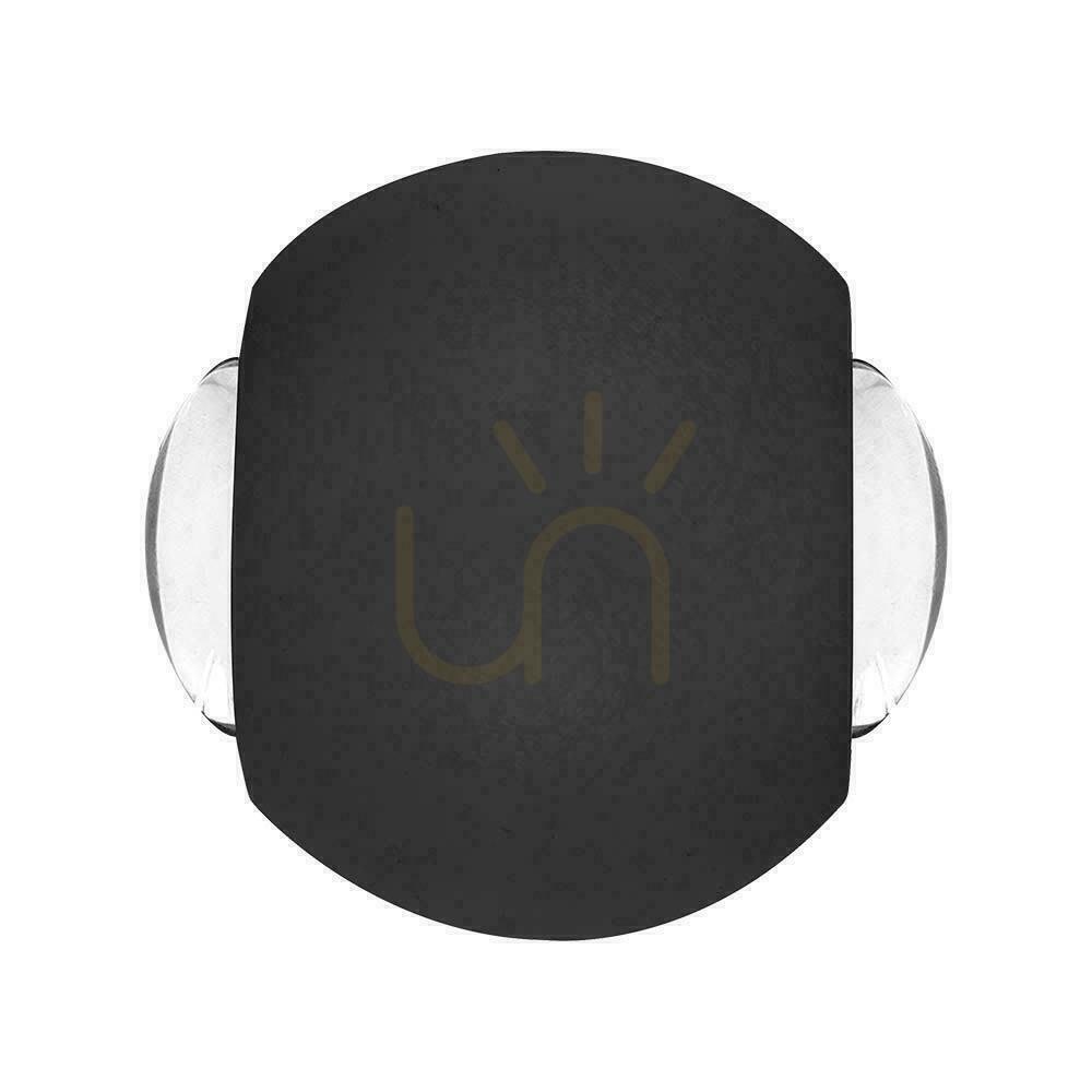 View Wall Mounted Top Down V-TAC 2W LED luminaire IP54 Black VT-2502 4000K 200lm Wall Mounted Top Down V-TAC 2W LED luminaire IP54 Black VT-2502 4000K 200lm