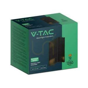 Wall lamp V-TAC 2x6W LED Black Top Down IP65 VT-1189 4000K 1250lm. small 1