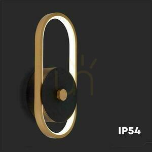 V-TAC VT-1191 outdoor LED wall light 15 W black and antique brass IP65 4000 K small 4