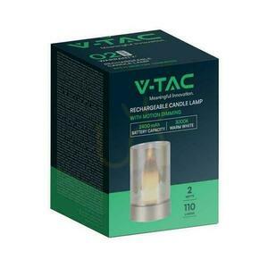 V-TAC Candlelight Nightlight 2W LED Charging USB Dimmable Gold VT-7564 3000K 110lm. small 1