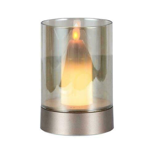 Check V-TAC Candlelight Nightlight 2W LED Charging USB Dimmable Gold VT-7564 3000K 110lm.