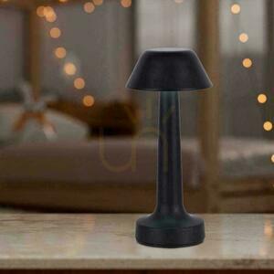 Rechargeable V-TAC VT-7566 black LED table lamp 1 W 40 lm CCT 3000–6000 K small 6