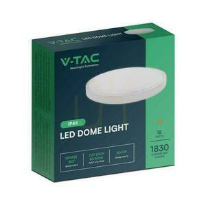 Plafond V-TAC 18W LED Round 25cm Surface Mounted IP44 White VT-8618 3000K 1830lm 2 Plafond V-TAC 18W LED Round 25cm Surface Mounted IP44 White VT-8618 3000K 1830lm small 2
