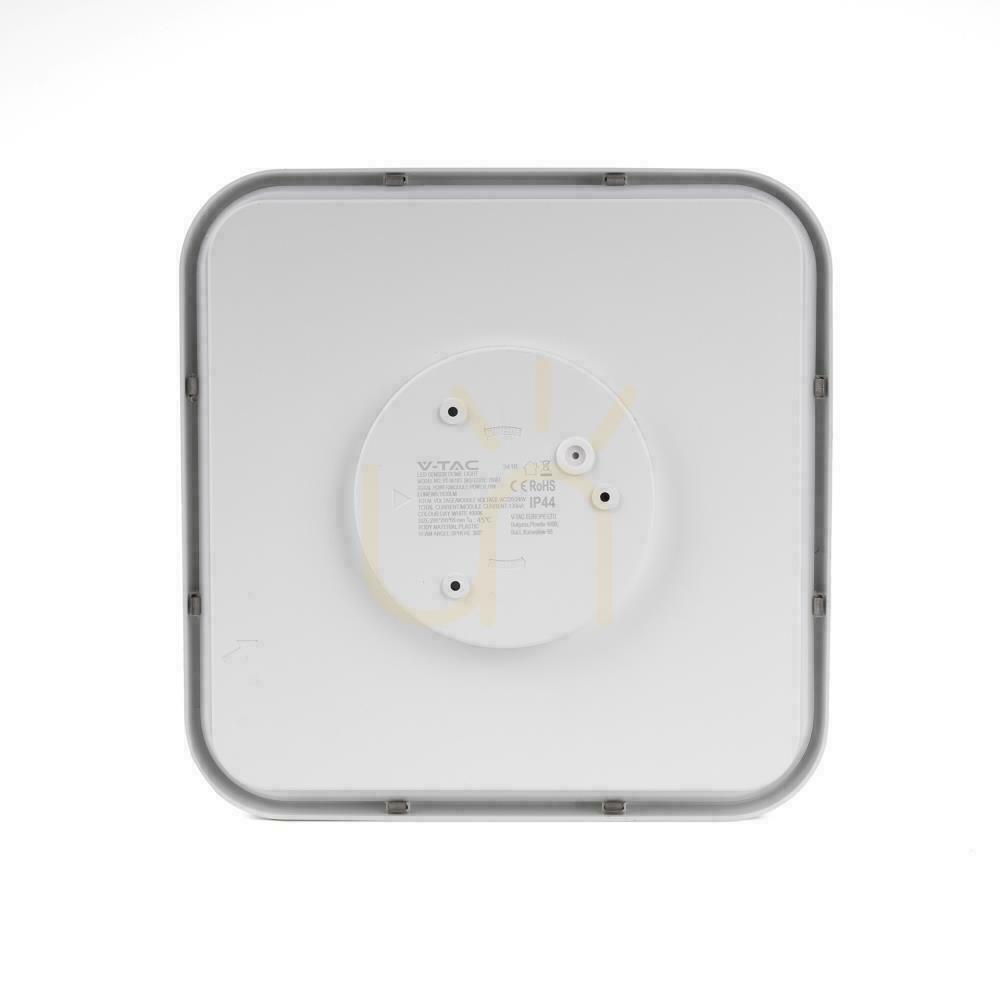 View Plafond V-TAC 48W LED Square 42x42cm Surface Mounted IP44 White VT-8630 4000K 5160lm Plafond V-TAC 48W LED Square 42x42cm Surface Mounted IP44 White VT-8630 4000K 5160lm