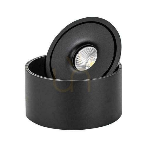 Check Surface Mounted Downlight V-TAC 20W Tilt CRI90 CCT Black VT-2825 3000K-4000K-6400K 1408lm.