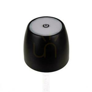 V-TAC 3W LED Charging Dimmable Nightstand Desk Lamp Black VT-7576 3000K 310lm. small 2