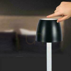V-TAC 3W LED Charging Dimmable Nightstand Desk Lamp Black VT-7576 3000K 310lm. small 7