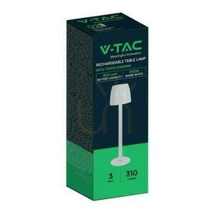 V-TAC 3W LED Desk Night Light Charging Dimmable White VT-7576 3000K 310lm. 4 V-TAC 3W LED Desk Night Light Charging Dimmable White VT-7576 3000K 310lm. small 4