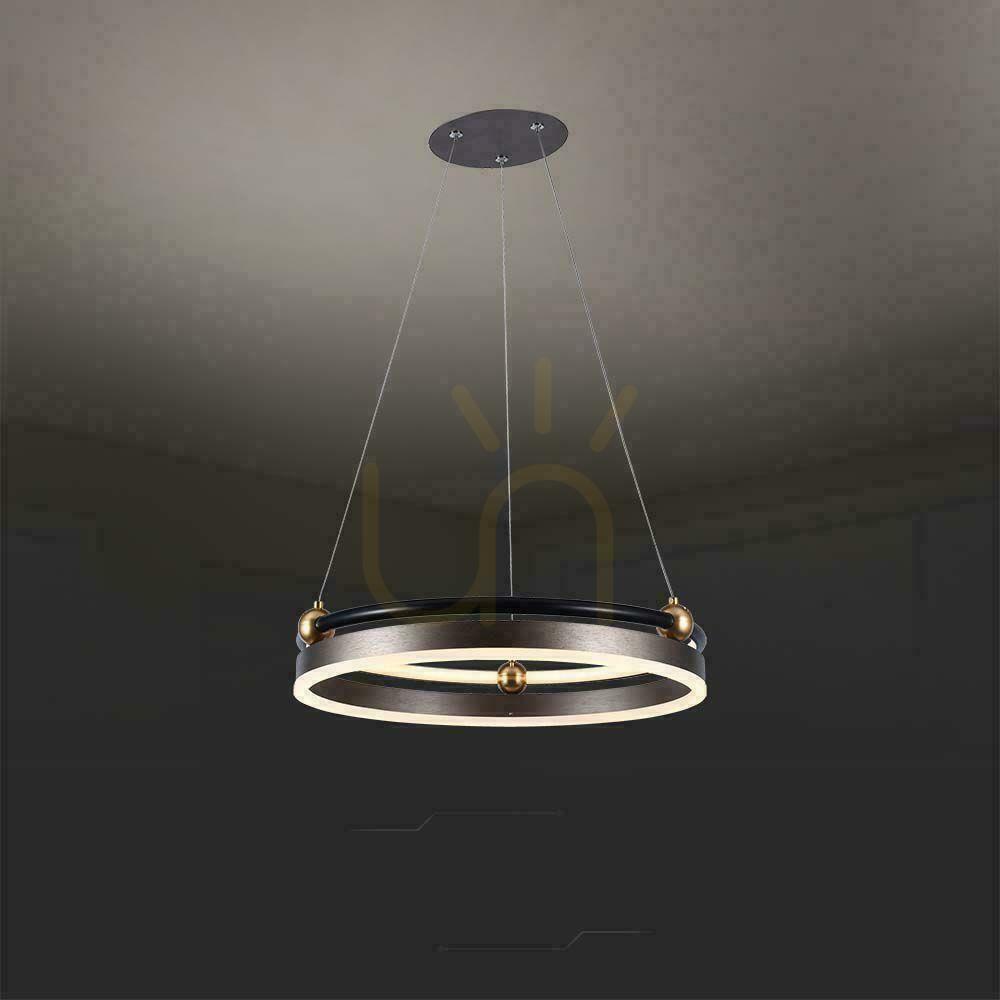 Display V-TAC 20W LED Pendant Luminaire Bronze VT-7580 3000K 2400lm V-TAC 20W LED Pendant Luminaire Bronze VT-7580 3000K 2400lm