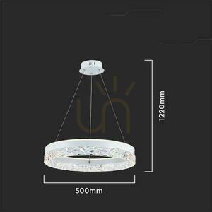V-TAC 25W LED Pendant Luminaire White VT-7581 3000K 3000lm 1 V-TAC 25W LED Pendant Luminaire White VT-7581 3000K 3000lm small 1